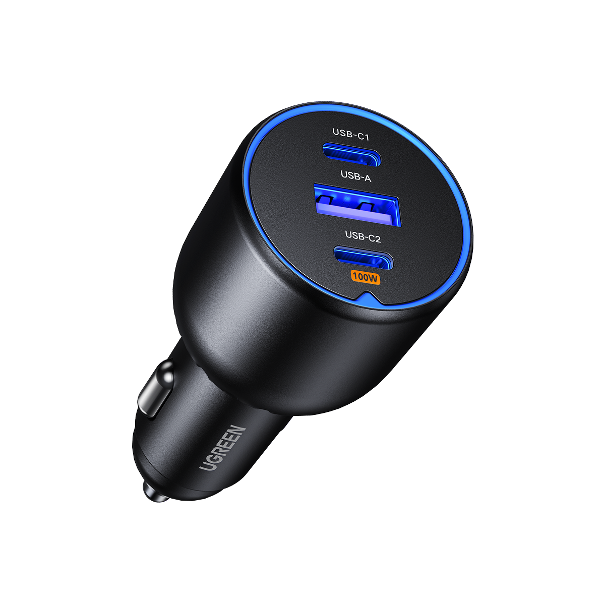 UGREEN 130W 2C1A USB C Car Charger (with 100W USB C Cable)