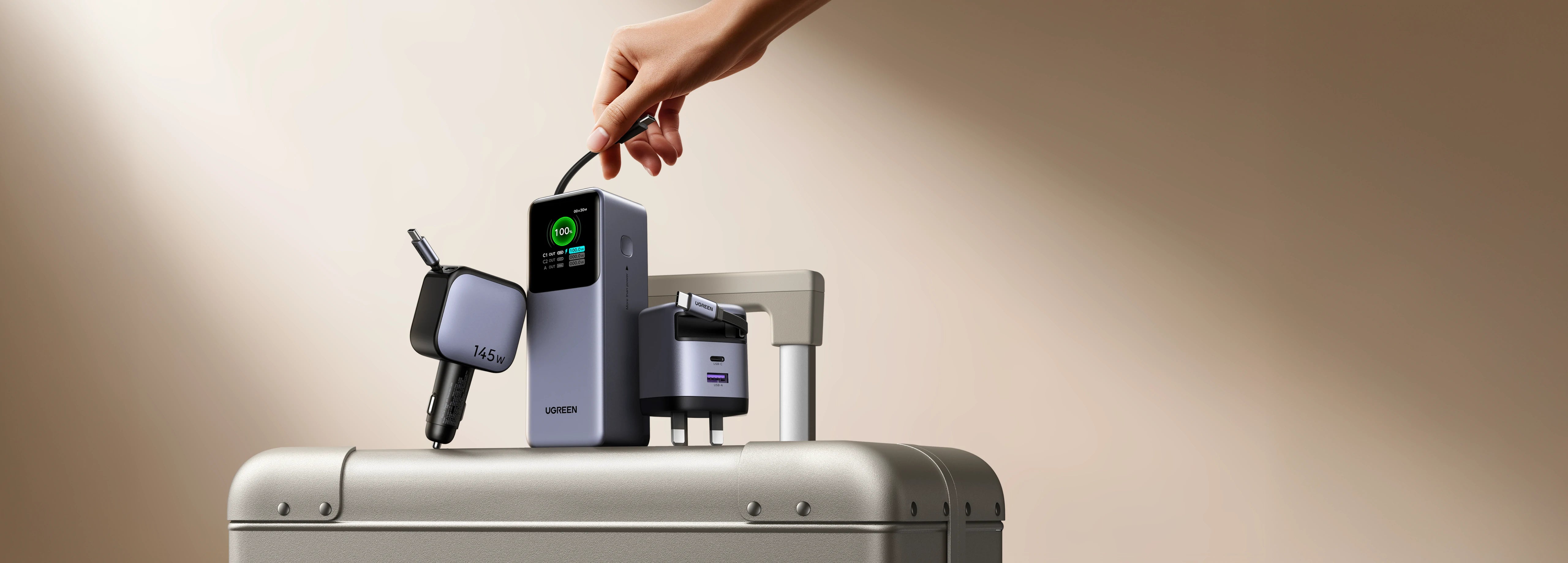 UGREEN Nexode <br>  سلسلة قابلة للسحب