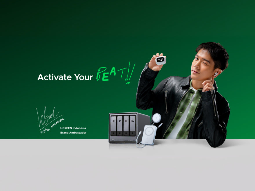 UGREEN Tunjuk Iqbaal Ramadhan sebagai "Brand Ambassador", Ajak Indonesia untuk "Activate Your Beat"