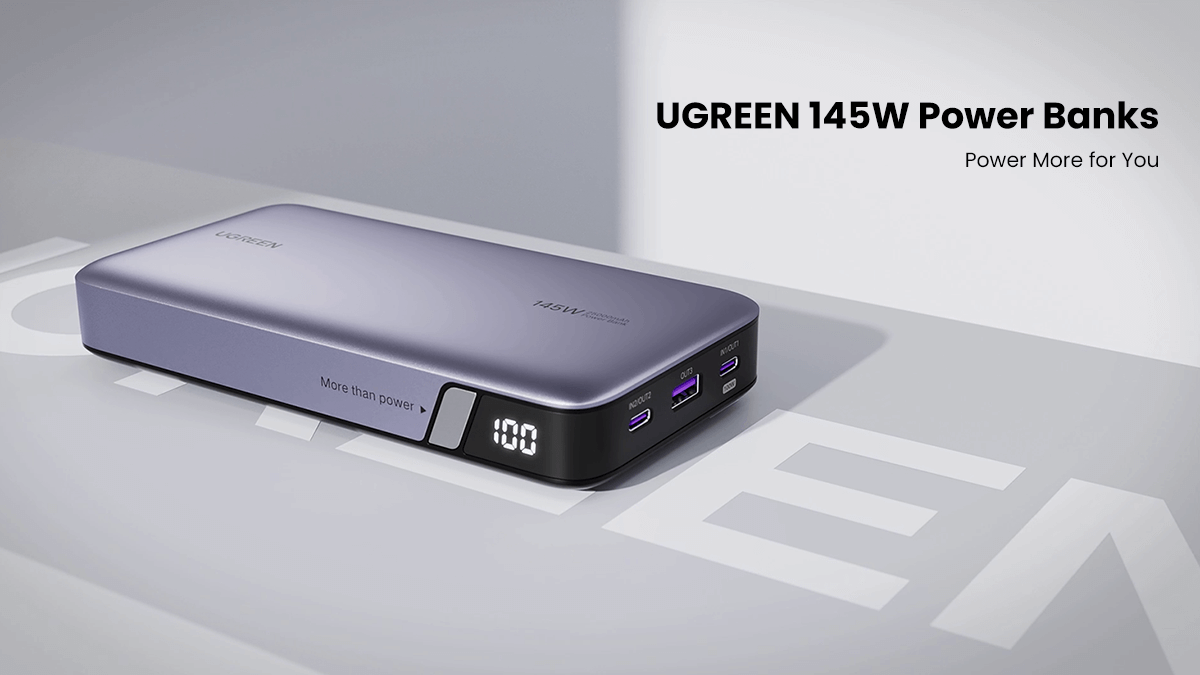 UGREEN 140W Power Bank Portable 25000mAh PD Fast Charging PowerBank for  Laptop Notebook Xiaomi 13 Fast Charge External Battery