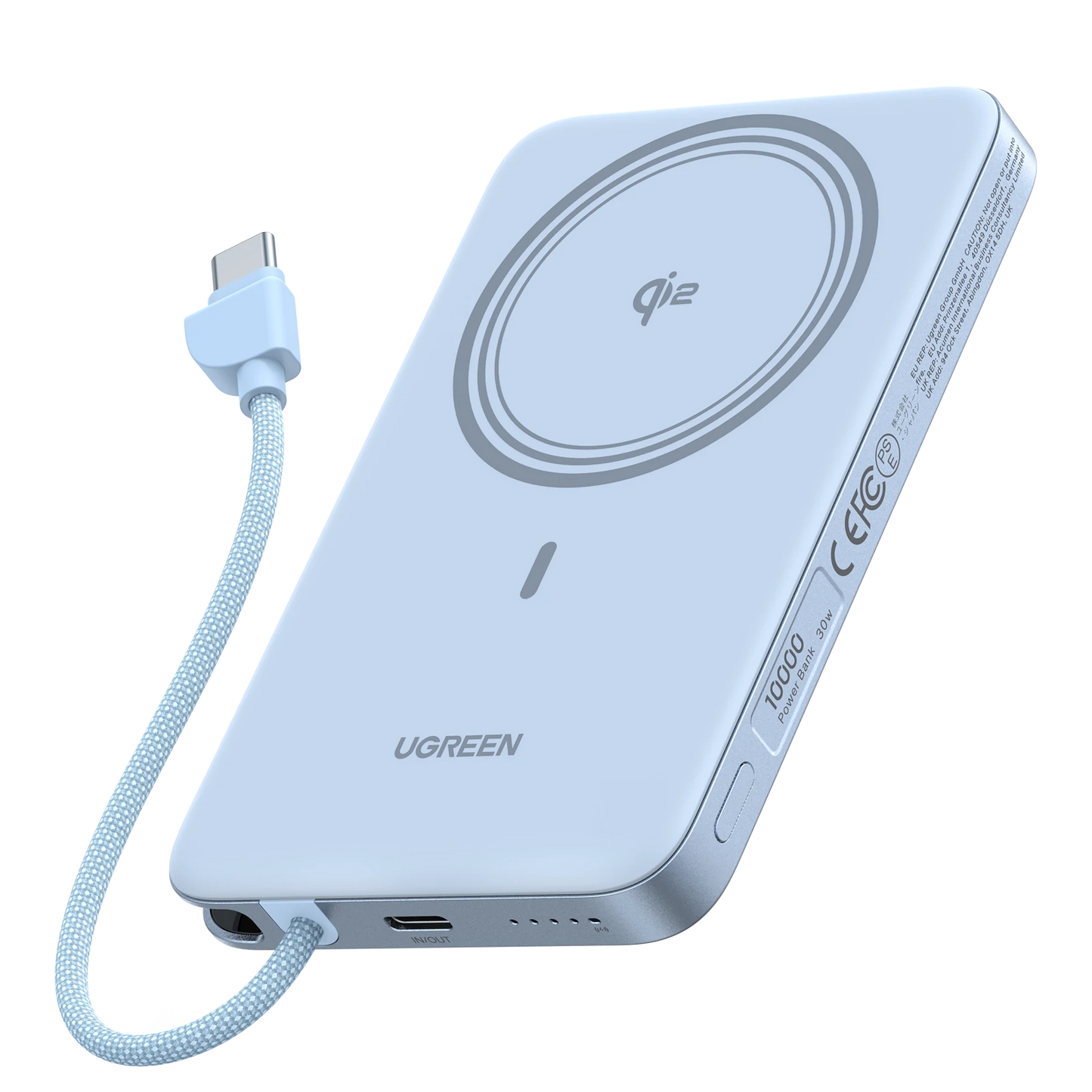 UGREEN MagFlow Air Magnetic Power Bank 10000mAh 15W
