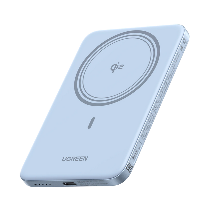 UGREEN MagFlow Air Magnetic Power Bank (5000mAh, Qi2 15W)