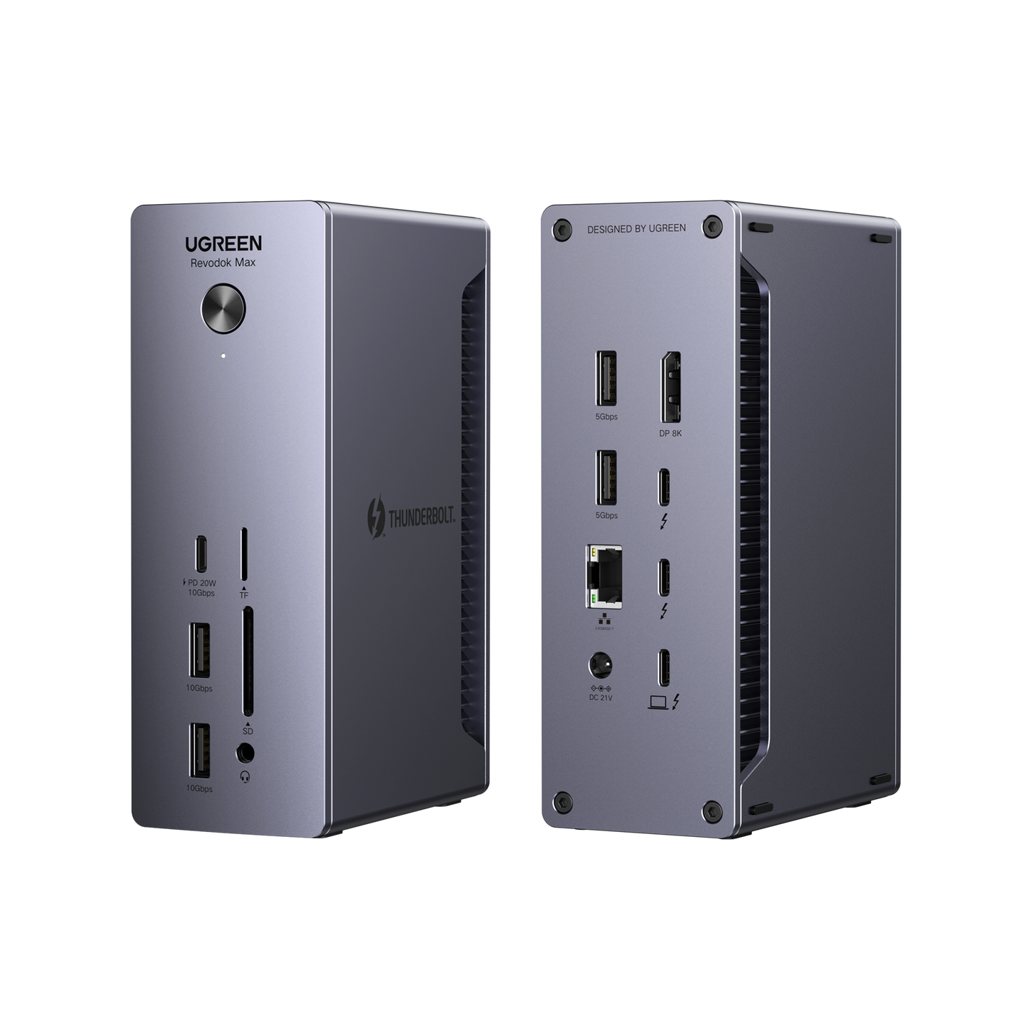 UGREEN Revodok Max 213 USB-C Hub 13-in-1 Docking Station – UGREEN