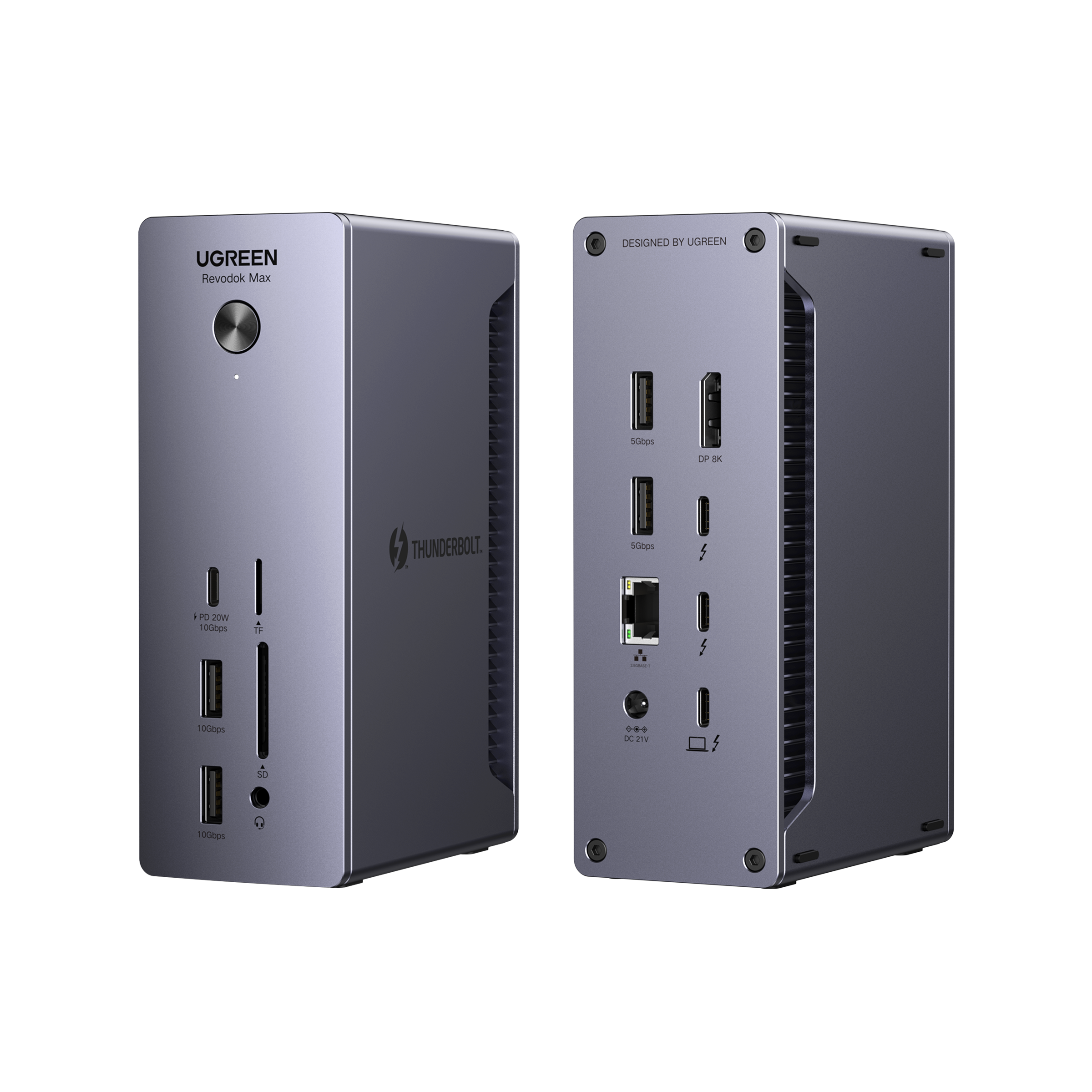 UGREEN Revodok Max 213 محطة إرساء Thunderbolt ‏13 في 1