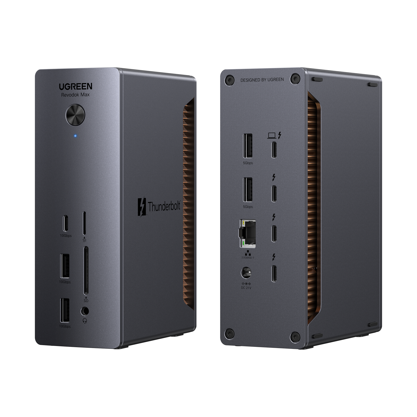UGREEN Revodok Max 2131 Thunderbolt 5 Docking Station 8K@60Hz 140W UGREEN Revodok Max 2131 Thunderbolt 5 Docking Station 8K@60Hz 140W