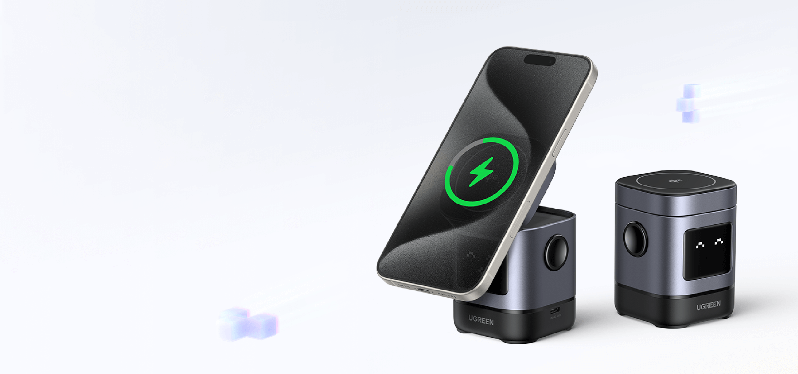 UGREEN power bank, UGREEN UNO magnetic wireless power bank with up to 20W output