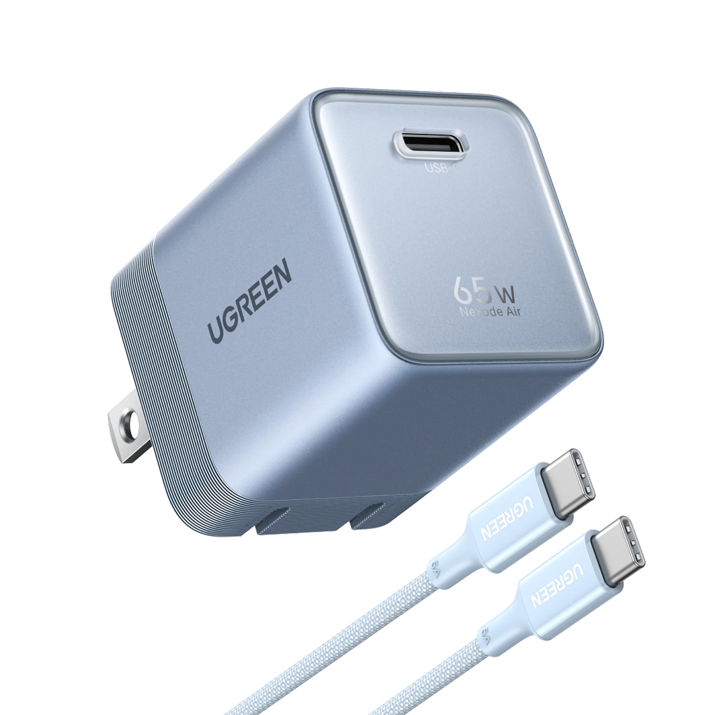 UGREEN Nexode Air USB-C Charger (65W, GaN, Foldable Plug)