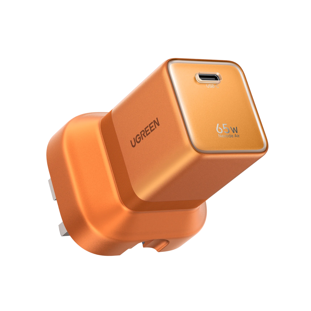 شاحن UGREEN Nexode Air 65W برتقالي مداري