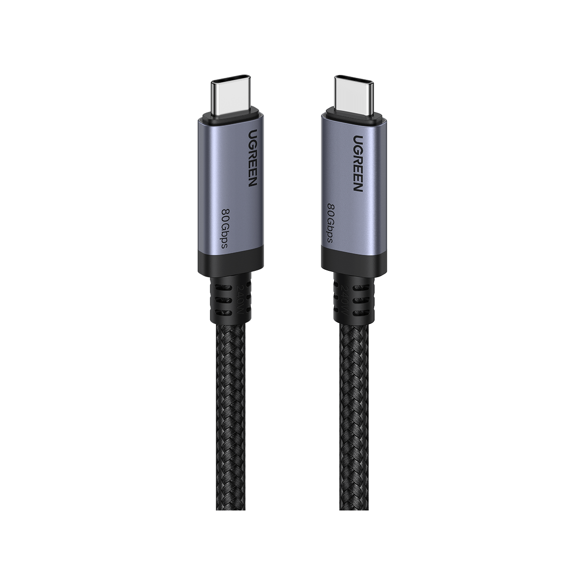 UGREEN USB4 Gen4 240W USB-C to USB-C Cable, 3.3FT