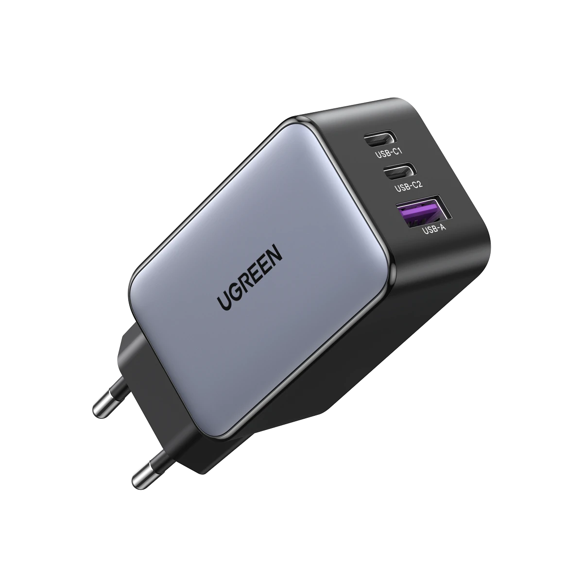 UGREEN Nexode Cargador USB C 65W con 3 Puertos