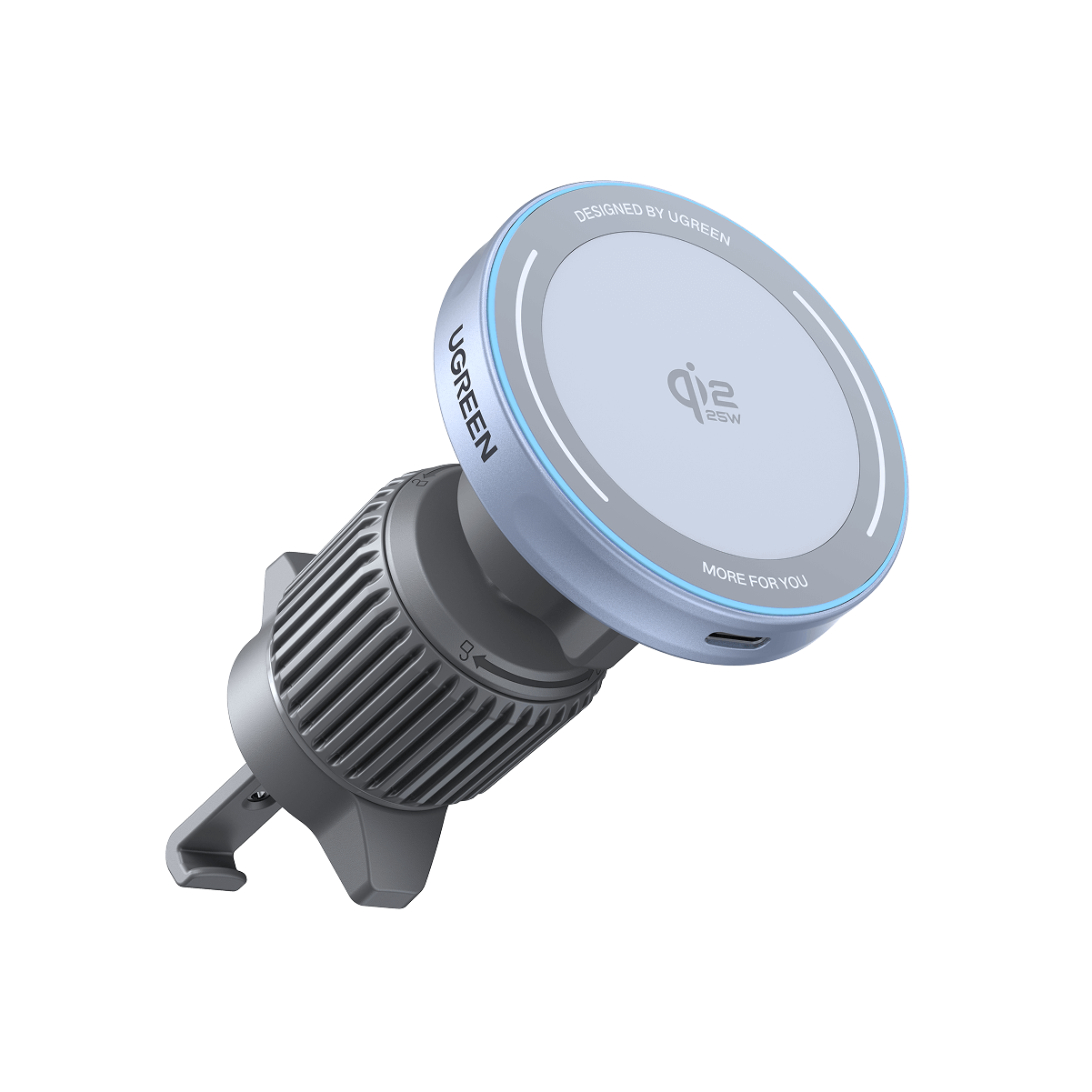 UGREEN MagFlow Magnetic Wireless Car Charger 25W (MagSafe compatible)