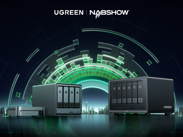 UGREEN to Showcase Pioneering NASync AI NAS Lineup and More at NAB Show 2025