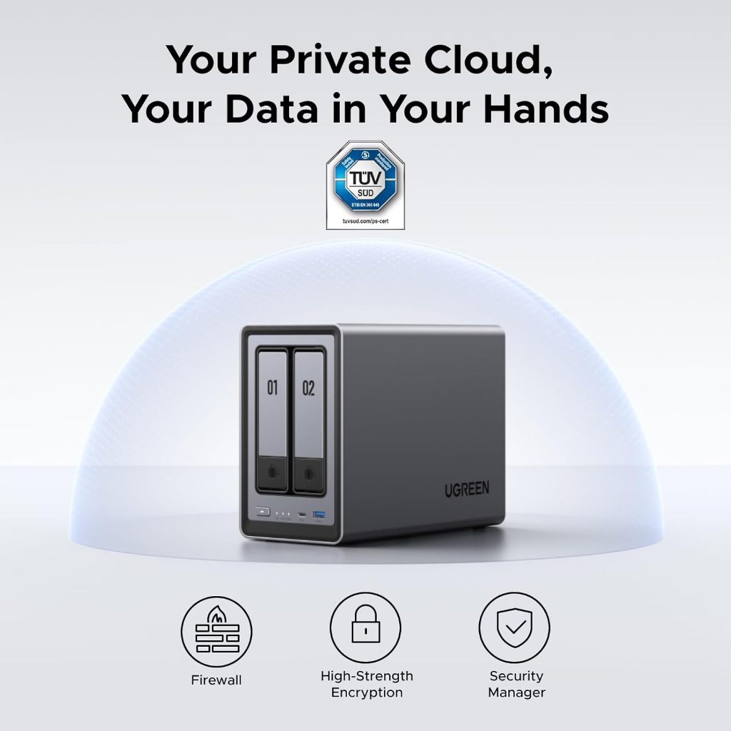 UGREEN Storage Network Attached DXP2800 (Diskless) EU