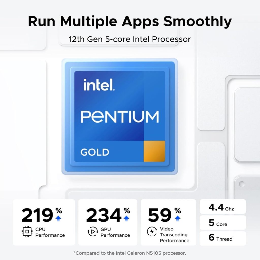 UGREEN Storage Network Attached DXP4800 Plus (Diskless) EU