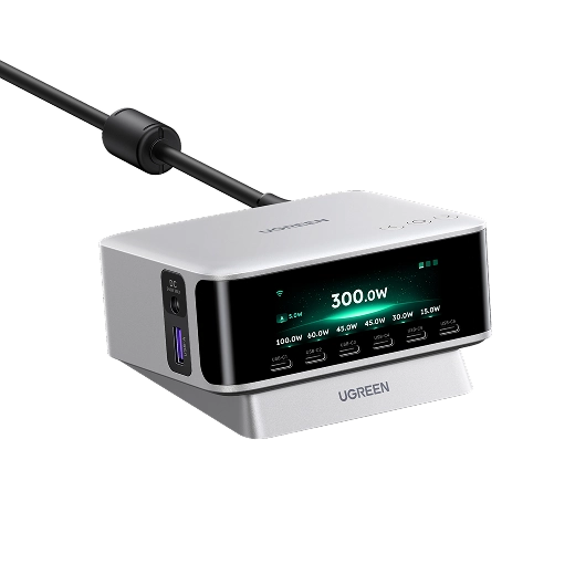 UGREEN Nexode Pro 300W 5-Port GaN Desktop Charger