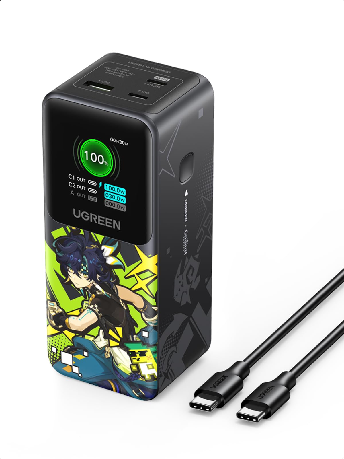 UGREEN × Genshin Impact Power Bank | Fast & Portable | UGREEN US