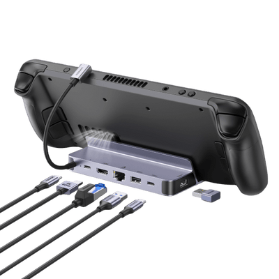 UGREEN Steam Deck Dock 6-in-1 USB C Docking Station with 4K@60Hz HDMI