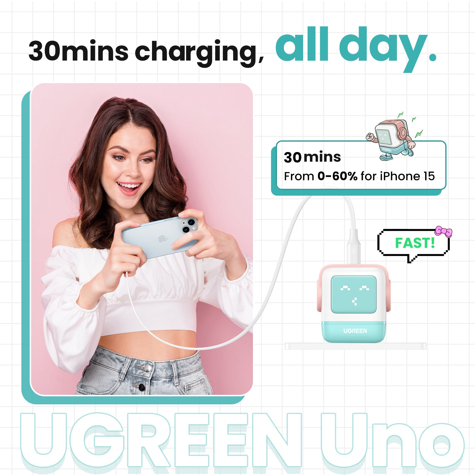 UGREEN Uno Charger 30W | UGREEN US
