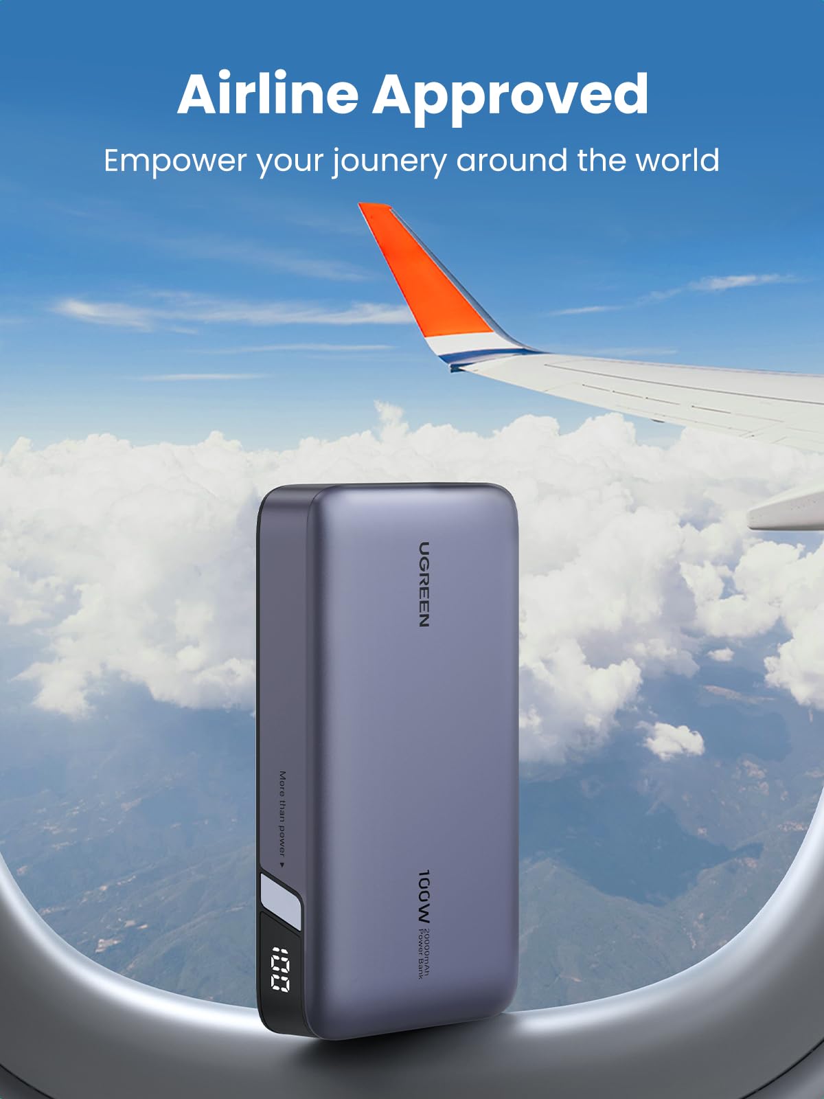 UGREEN 100W モバイルバッテリー PD 20000mAh 100W Fast Charge Power Bank 20000mAh | UGREEN US