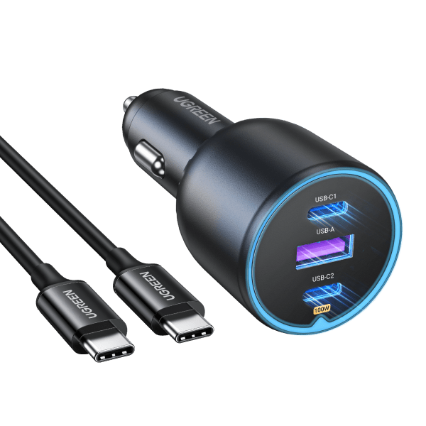 UGREEN 52.5W Chargeur Voiture USB C 30W PD QC 3.…