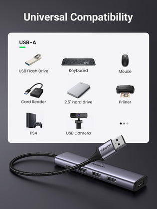 Ugreen 4 in 1 USB 3.0 Hub