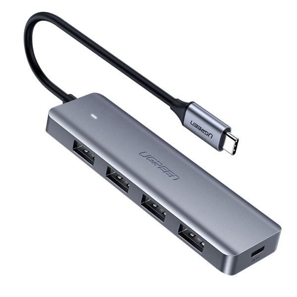 UGREEN Hub USB C a USB 3.0 4 Puertos Ladrón USB C 5Gbps Adaptador USB C OTG  Hub USB Tipo C Compatible con MacBook Pro Air M2 M1 iPad Pro Air iPhone