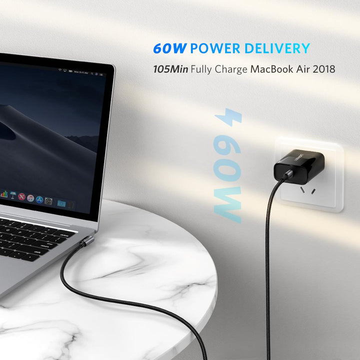 Cables USB Ugreen câble usb c vers usb c pd charge rapide 60w