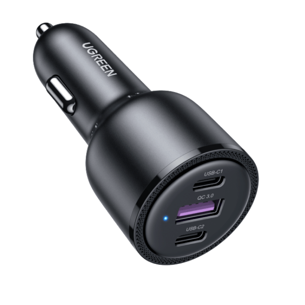 Buy Ugreen 120W Dual Cigarette Lighter USB Car Charger online Worldwide 