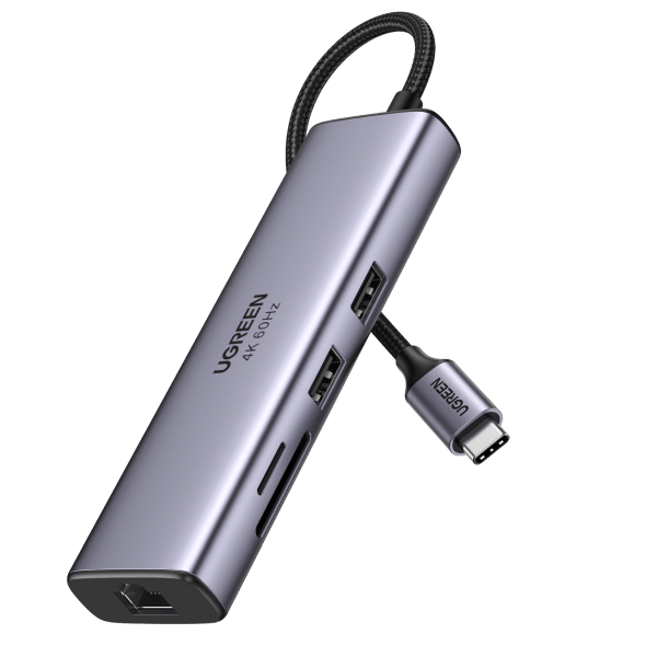 Ugreen 7-in-1 4K HDMI USB C Hub