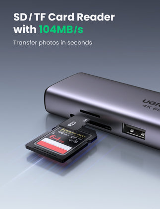 Ugreen 7-in-1 4K HDMI USB C Hub
