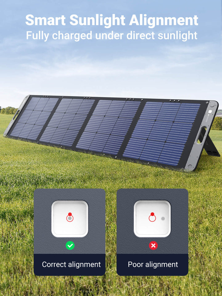 Foldable solar panel with charge controller $140, more