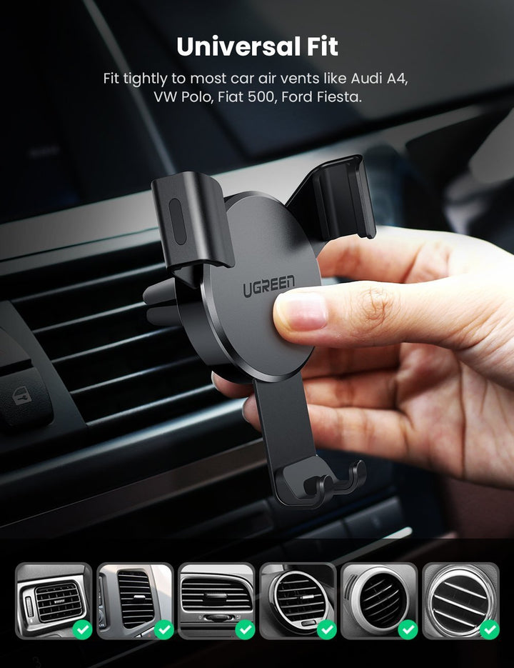 Car Mount, Air Vent Car Holder, Car Phone Mount Fit for iPhone 13