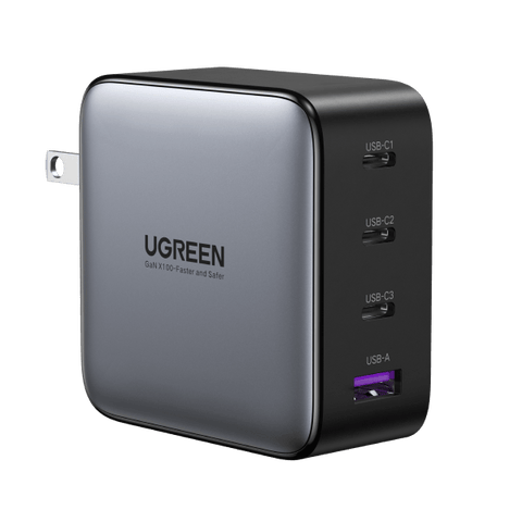 Ugreen Nexode Chargeur 100W avec 2 Ports USB-C PD Compatible avec