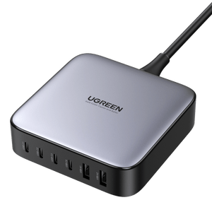 Ugreen Nexode 200W USB C GaN Charger-6 Ports Desktop Charger