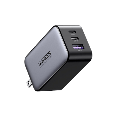 UGREEN 65W Nexode 3-Port Gan USB-C Wall Charger