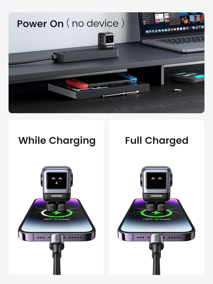 UGREEN USB Travelcharger Nexode Pro 25356 65W, 3-Port,PD,GaN - Oridis AG