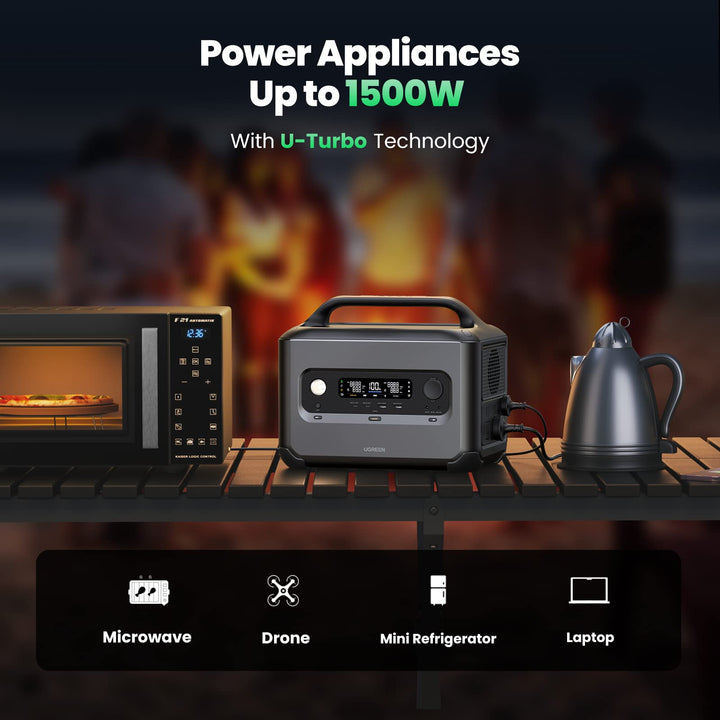 Ugreen PowerRoam 600W 680WH LiFeO4 Battery Backup Solar Generator