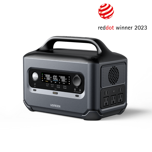 Ugreen PowerRoam 600W 680WH LiFeO4 Battery Backup Solar Generator