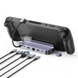 UGREEN Steam Deck Dock 6-in-1 USB C Docking Station with 4K@60Hz HDMI