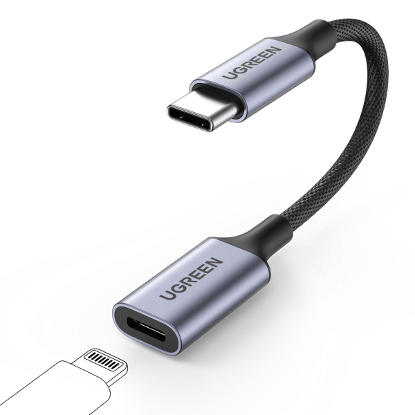 UGREEN 1, 2 Meter USB C to Lightning Cable