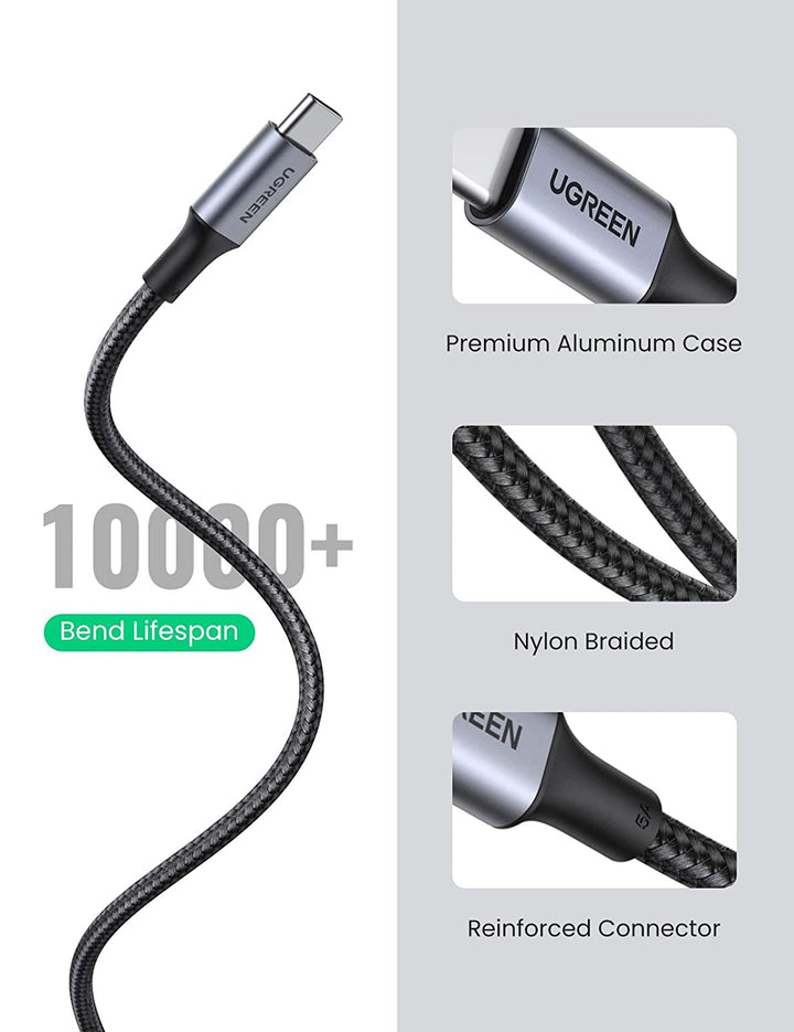 Ugreen USB C to USB C 100W Fast Cable 2 Pack – UGREEN