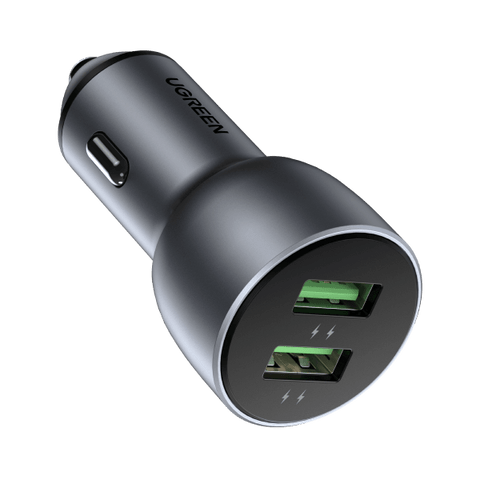 Chargeur Allume-Cigare 2 Ports USB et USB-C 36W - UGREEN