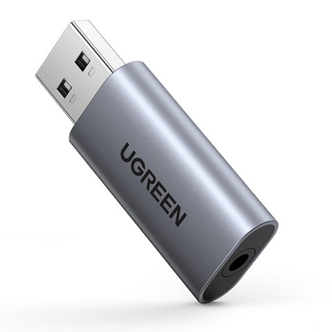 Ugreen USB to Audio Jack USB External Sound Card 3.5mm Audio