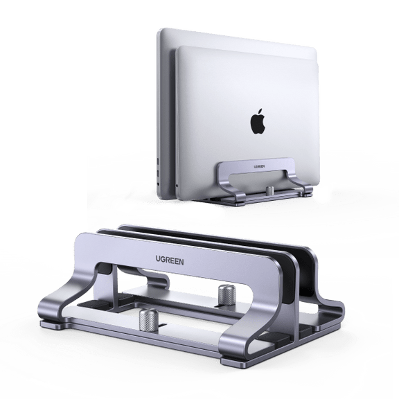UGREEN Vertical Dual Slot Laptop Stand for Desk UGREEN US