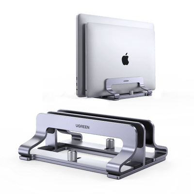 UGREEN Vertical Dual Slot Laptop Stand for Desk